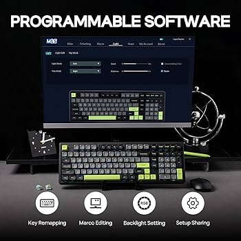 Amazon | MechLands Blade101 ワイヤレスアルミニウムゲーミング